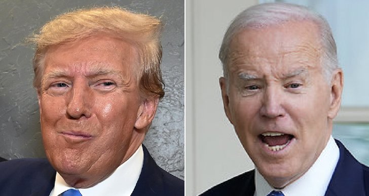 Joe Biden, TT, Sverige, Donald Trump, USA